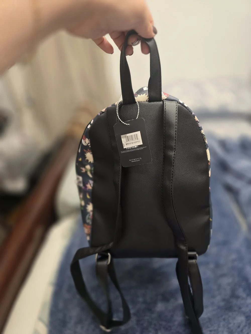 My Hero Academia Chibi Character Crossbody Bag - Black